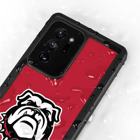 University of Georgia Bulldogs Logo Galaxy Note20 Ultra 5G Waterproof Case